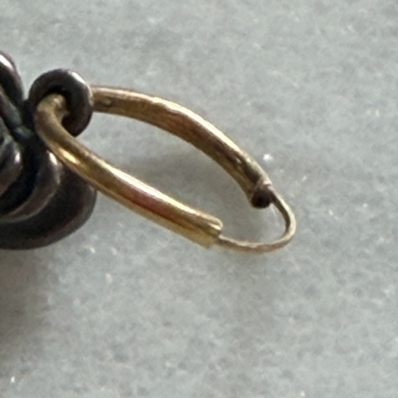 LAGOS Gold and Sterling Silver Hoop Earrings - Picture 8 of 8